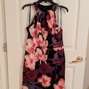 EUC dressbarn Floral Halter Dress
